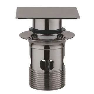 GROHE-zawór umywalkowy z pokrywą kwadratową kolor hard graphite 40565A00 40565A00 od 