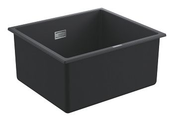  - GROHE- K700 Podblatowy Zlewozmywak kompozytowy 45,7 x 40,6 cm kolor czarny granit 31653AP0 - 31653AP0 - Łazienki Szydłowski