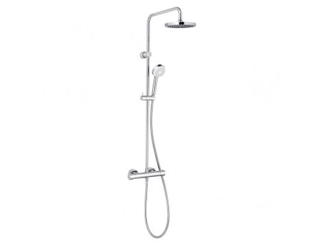 KLUDI LOGO DUAL SHOWER SYSTEM natryskowy z termostatem chrom 680940500 6809405-00 od 