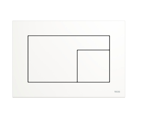 - TECE velvet przycisk spłukujący do WC, spłukiwanie dwoma ilościami wody kolor Kos / biały 9240735 - 9240735 - Łazienki Szydłowski