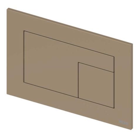  - TECE velvet przycisk spłukujący do WC, spłukiwanie dwoma ilościami wody kolor Grigio Efeso / szary kamień 9240734 - 9240734 OB - Łazienki Szydłowski