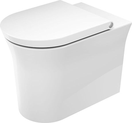 - DURAVIT White Tulip Miska toaletowa stojąca Rimless 37x58 cm biały połysk 2001092000 - 2001092000 - Łazienki Szydłowski
