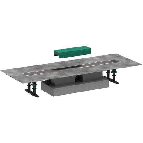  - HANSGROHE uBox Universal zestaw do montażu płaskiego 70 cm do odpływu liniowego 56017180 - 56017180 - Łazienki Szydłowski