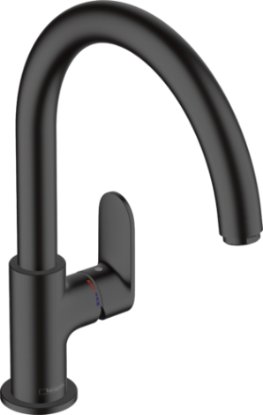  - HANSGROHE Vernis Blend Bateria kuchenna czarny mat 71870670 - 71870670 - Łazienki Szydłowski