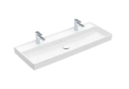 - VILLEROY&BOCH Collaro Umywalka meblowa 120 x 47cm biały mat z powłoką CeramicPlus 4A33C1RW - 4A33C1RW - Łazienki Szydłowski