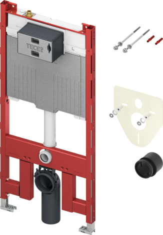 - TECEprofil wąski stelaż do WC ze spłuczką Octa II, wysokość montażowa 1120 mm 9300502 - 9300502 - Łazienki Szydłowski