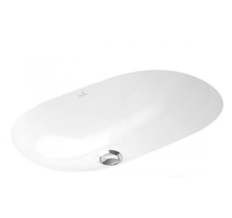 - VILLEROY&BOCH O.Novo Umywalka podblatowa 60 x 35 cm biała z powłoką CeramicPlus 416260R1 - 416260R1 - Łazienki Szydłowski