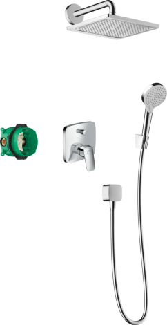  - HANSGROHE Crometta E System prysznicowy chrom 27957000 - 27957000 - Łazienki Szydłowski