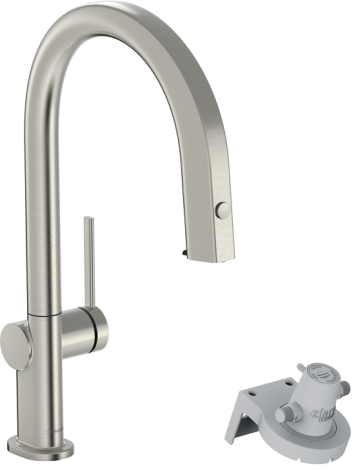 - HANSGROHE Aqittura bateria kuchenna stal szlachetna 76826800 - 76826800 - Łazienki Szydłowski