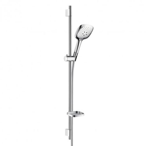  - HANSGROHE Raindance Select E Zestaw prysznicowy 150 3jet z drążkiem 90 cm i mydelniczką chrom 27857000 - 27857000 - Łazienki Szydłowski