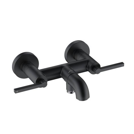  - KLUDI NOVA FONTE bateria wannowo-natryskowa czarny mat 205403915 - 205403915 - Łazienki Szydłowski