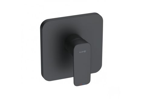 - KLUDI PURE&STYLE podtynkowa bateria prysznicowa czarny mat 406553975 - 406553975 - Łazienki Szydłowski