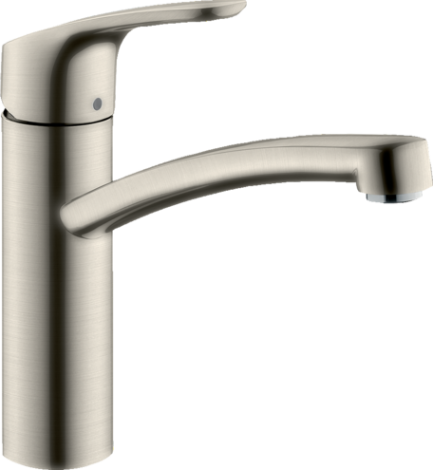 - HANSGROHE Focus M41 bateria kuchenna 160, 1jet stal szlachetna 31806800 - 31806800 - Łazienki Szydłowski