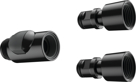  - HANSGROHE Szybkozłączka czarny 28346000 - 28346000 - Łazienki Szydłowski