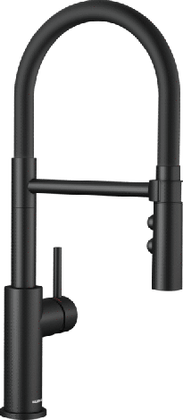  - BLANCO CATRIS-S Flexo bateria kuchenna czarny mat 525793 - 525793 - Łazienki Szydłowski