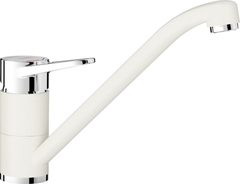 - BLANCO WEGA II bateria kuchenna biały/chrom 526408 - 526408 - Łazienki Szydłowski