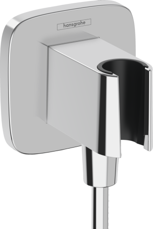  - HANSGROHE FixFit Q Przyłącze węża z uchwytem prysznicowym chrom 26887000 - 26887000 - Łazienki Szydłowski
