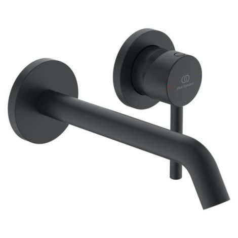 - IDEAL STANDARD Ceraline bateria umywalkowa 180 mm czarny mat A6938XG - A6938XG - Łazienki Szydłowski