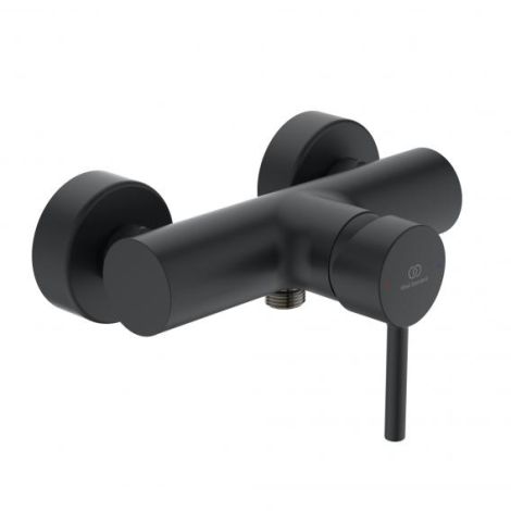  - IDEAL STANDARD Ceraline Bateria prysznicowa natynkowa, czarny mat BC200XG - BC200XG - Łazienki Szydłowski