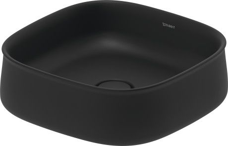 - DURAVIT Zencha umywalka  nablatowa 42 x 42 cm czarny mat 2373421379 - 2373421379 - Łazienki Szydłowski