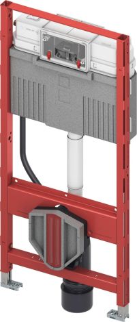 TECEprofil, stelaż WC ze spłuczką Uni do uniwersalnego przyłączenia toalety myjącej, wysokość montażowa 1120 mm, 9300379 9300379 od 