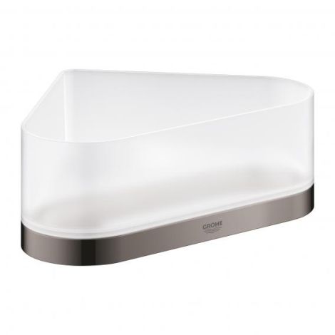 - GROHE-Selection Narożna półka prysznicowa kolor hard graphite 41038A00 - 41038A00 - Łazienki Szydłowski