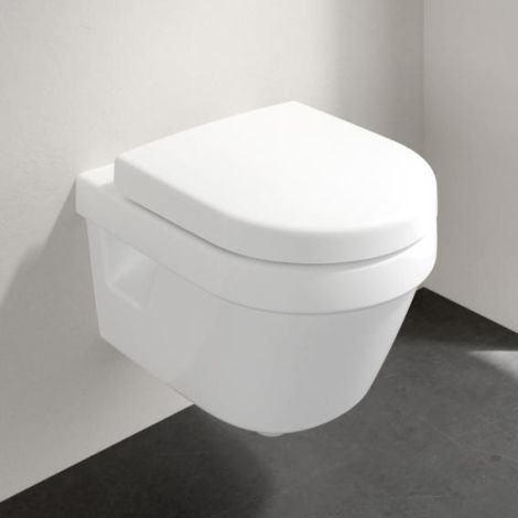 - VILLEROY&BOCH Architectura Combi-Pack, zestaw wc 48 x 35 cm biały z powłoką ceramic plus 4687HRR1 - 4687HRR1 - Łazienki Szydłowski