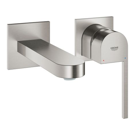 GROHE-Plus 2-otworowa bateria umywalkowa rozmiar M, wysięg wylewki 14,7 cm stal nierdzewna 29303DC3 29303DC3 od 