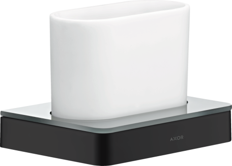  - Axor Universal Kubek do mycia zębów czarny mat 42834670 - 42834670 - Łazienki Szydłowski