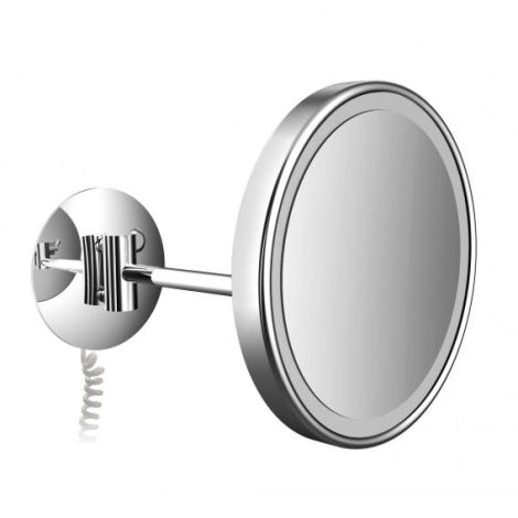  - EMCO Pure lusterko kosmetyczne o średnicy 203 mm  z oświetleniem LED chrom 109406008 - 109406008 - Łazienki Szydłowski