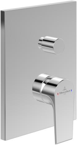 Villeroy&Boch Liberty podtynkowa bateria wannowa-prysznicowa do 2 odbiornika, chrom TVS10700500061 TVS10700500061 od 