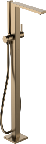 HANSGROHE Tecturis E bateria wannowa, wolnostojąca kolor brąz szczotkowany 73445140 73445140 od 