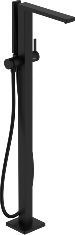 HANSGROHE Tecturis E bateria wannowa, wolnostojąca kolor czarny mat 73445670 73445670 od 