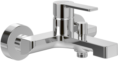 - Villeroy&Boch Architectura bateria wannowa, chrom TVT10300200061 - TVT10300200061 - Łazienki Szydłowski