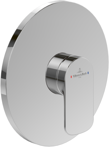 - Villeroy&Boch O.novo bateria prysznicowa podtynkowa, element zewnętrzny, chrom TVS10435200061 - TVS10435200061 - Łazienki Szydłowski