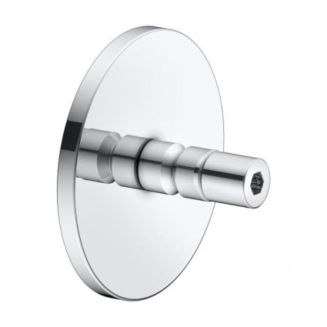  - KEUCO REVA zestaw do przyklejania  z rozetą/osłoną ścienną chrom 04994000501 - 04994000501 - Łazienki Szydłowski