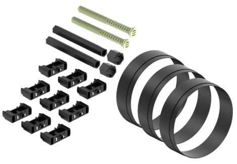 HANSGROHE Zestaw przedłużający 2,5 - 7,5 cm do elementu zewnętrznego 13632000 13632000 od 