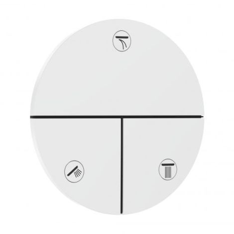  - HANSGROHE ShowerSelect Comfort S Zawór odcinający, podtynkowy do 3 odbiorników biały mat 15558700 - 15558700 - Łazienki Szydłowski