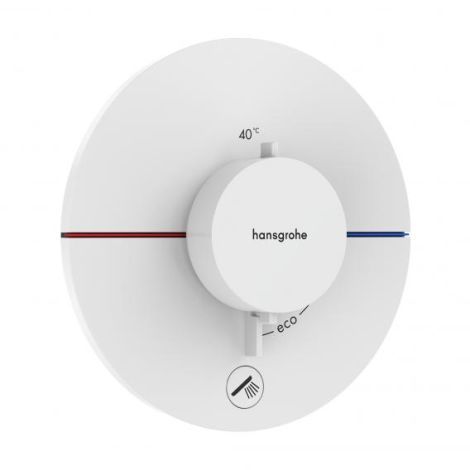 HANSGROHE ShowerSelect Comfort S Bateria termostatyczna, podtynkowa do 1 odbiornika z dodatkowym wyjściem biały mat 15562700 15562700 od 