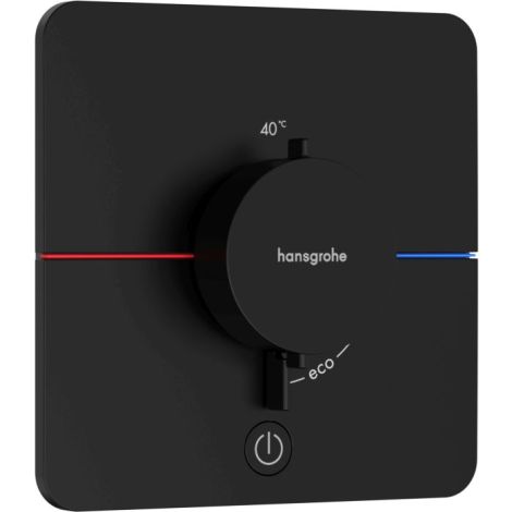  - HANSGROHE ShowerSelect Comfort Q Bateria termostatyczna, podtynkowa do 1 odbiornika z dodatkowym wyjściem czarny mat 15589670 - 15589670 - Łazienki Szydłowski