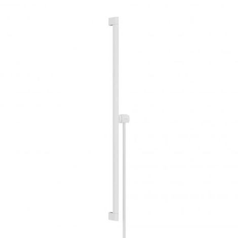 - HANSGROHE Unica Drążek prysznicowy E Puro 90 cm z suwakiem EasySlide i wężem prysznicowym Isiflex 160cm biały mat 24403700 - 24403700 - Łazienki Szydłowski