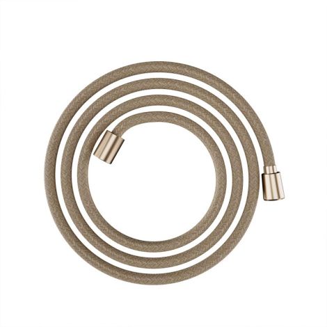 - HANSGROHE Designflex Tekstylny wąż prysznicowy 200 cm brąz szczotkowany 28230140 - 28230140 - Łazienki Szydłowski