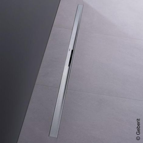- GEBERIT CleanLine 50 Rynna zbiorcza odpływu liniowego do natrysków, 90cm kolor stal nierdzewna szczotkowana 154446KS1 - 154.446.KS.1 - Łazienki Szydłowski