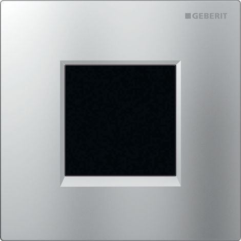  - GEBERIT Elektroniczny zawór spłukujący do pisuaru, zasilanie 230V, Typ 30, chrom mat, easy-to-clean 116027JQ1 - 116.027.JQ.1 - Łazienki Szydłowski