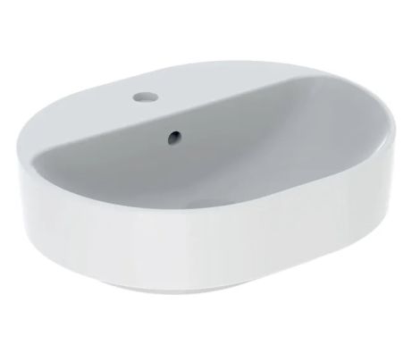  - GEBERIT Variform Umywalka nablatowa 50 x 40 cm biały połysk 500775012 - 500.775.01.2 - Łazienki Szydłowski