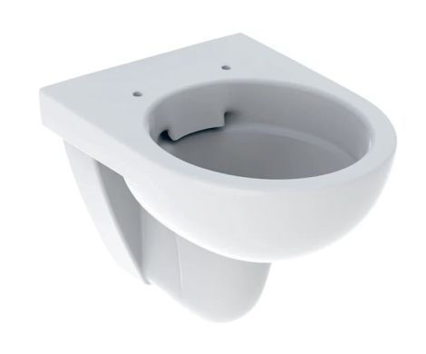 GEBERIT Selnova Compact Wisząca miska WC, lejowa, 35,5x48 cm, krótka, Rimfree biała 500349011 500.349.01.1 od 