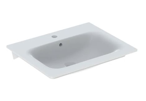  - GEBERIT Selnova Square Umywalka meblowa 60 x 48 cm biały połysk 500994001 - 500.994.00.1 - Łazienki Szydłowski