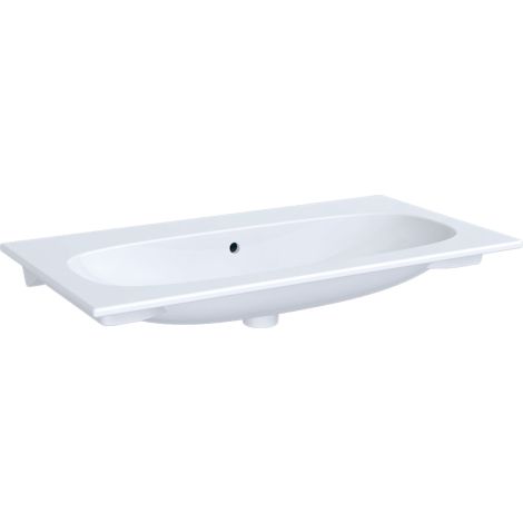 - GEBERIT Acanto Umywalka meblowa, 90x48 cm biała z powłoką KeraTect 500643018 - 500.643.01.8 - Łazienki Szydłowski