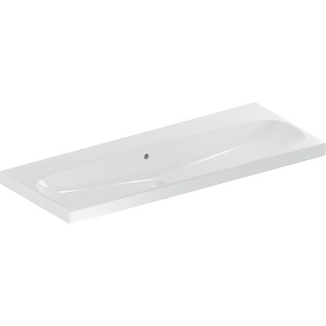  - GEBERIT Acanto Umywalka 120x48 cm biała z powłoką KeraTect 501880004 - 501.880.00.4 - Łazienki Szydłowski
