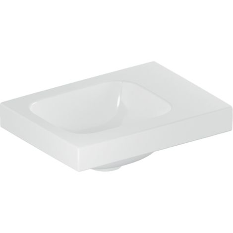 - GEBERIT iCon Light mała umywalka 38x28 cm, biały, KeraTect 501830004 - 501.830.00.4 - Łazienki Szydłowski